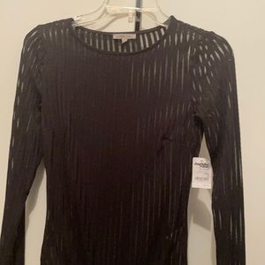 Black Charlotte Russe body suit. Looks expensive